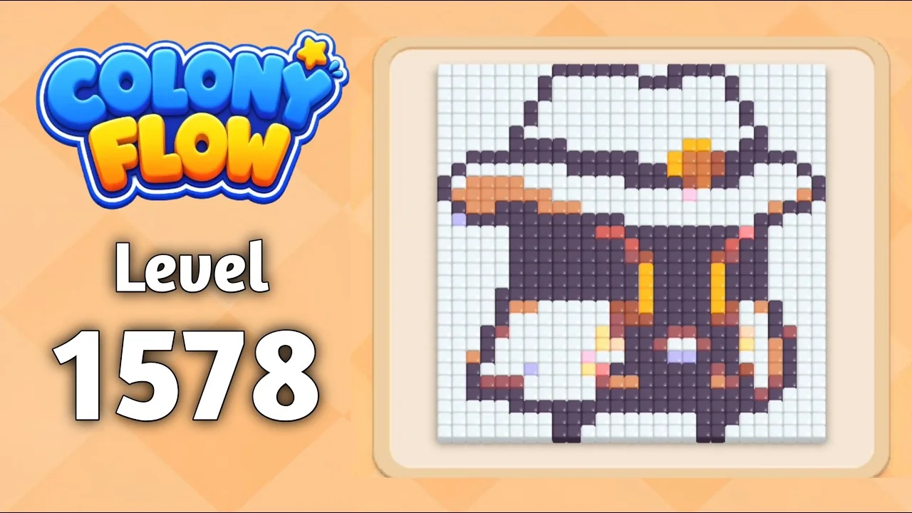 Colony Flow! Level 1578 board