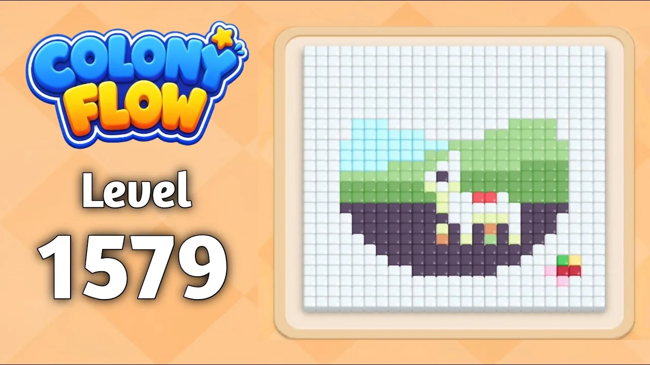 Colony Flow! Level 1579 board