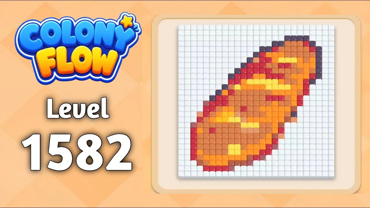 Colony Flow! Level 1582 board
