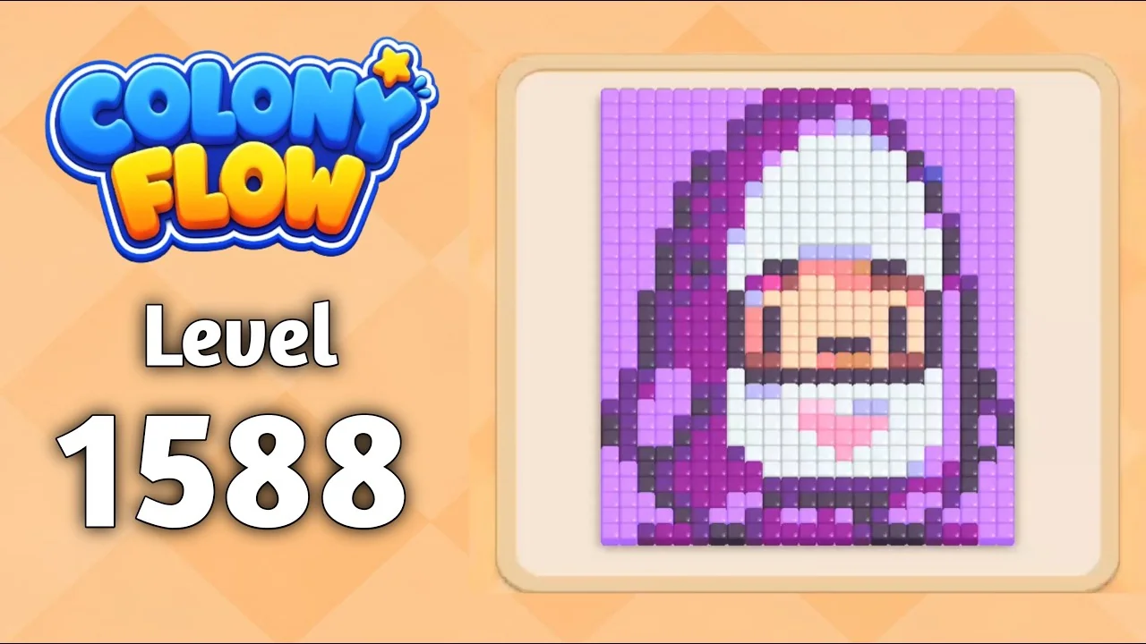 Colony Flow! Level 1588 board