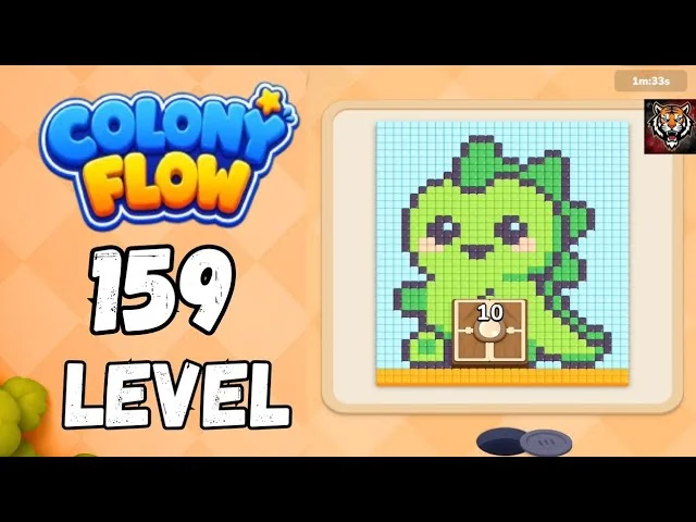 Colony Flow! Level 159 board layout