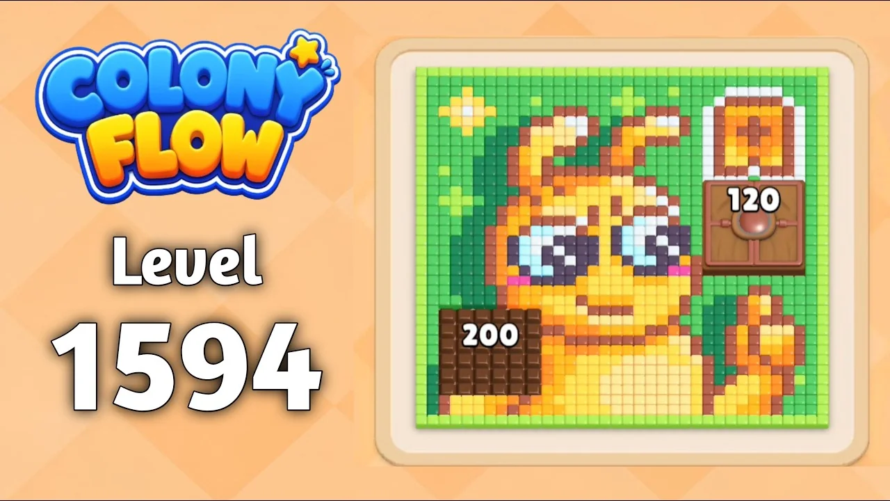 Colony Flow! Level 1594 board