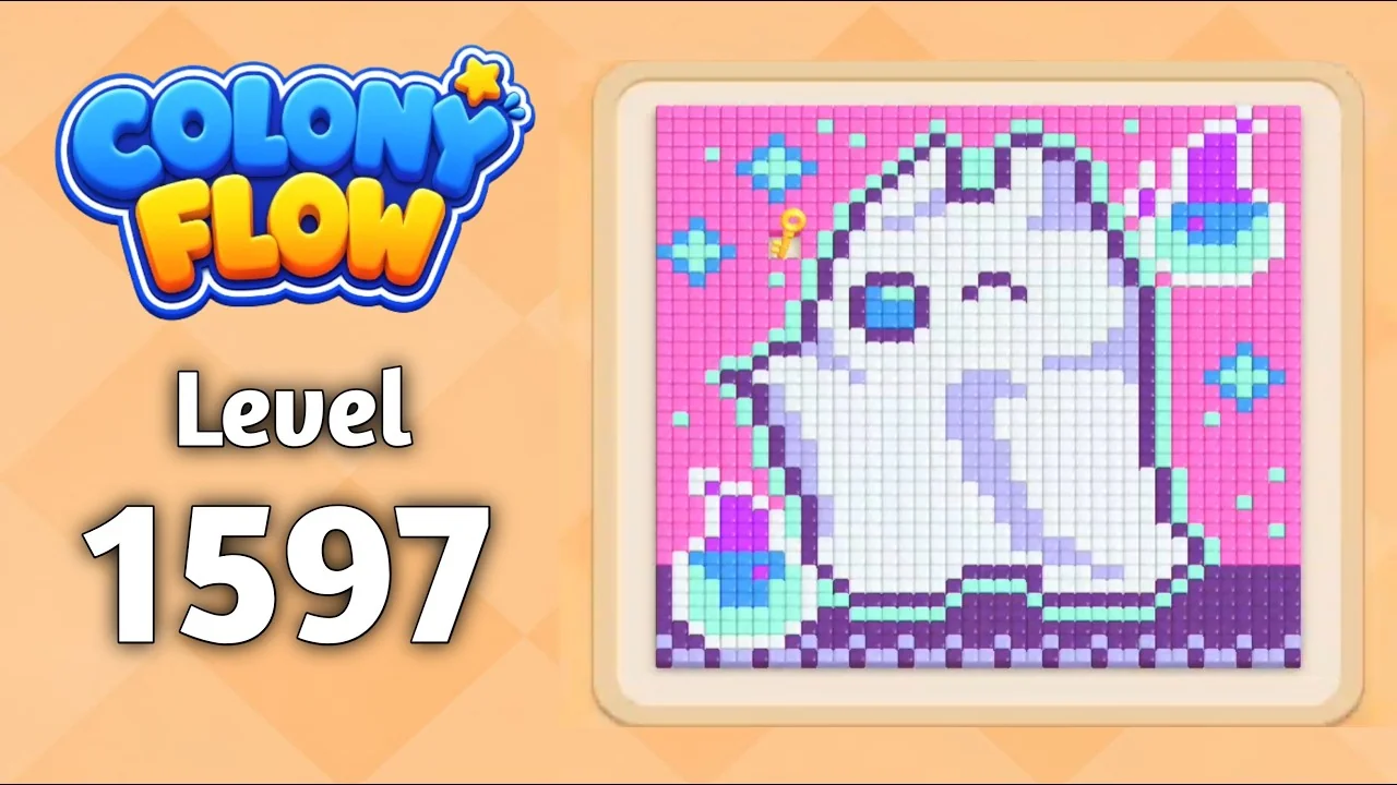 Colony Flow! Level 1597 board