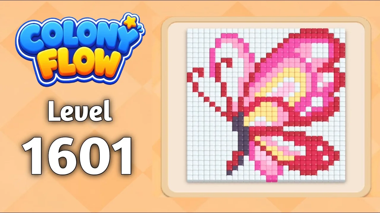 Colony Flow! Level 1601 board