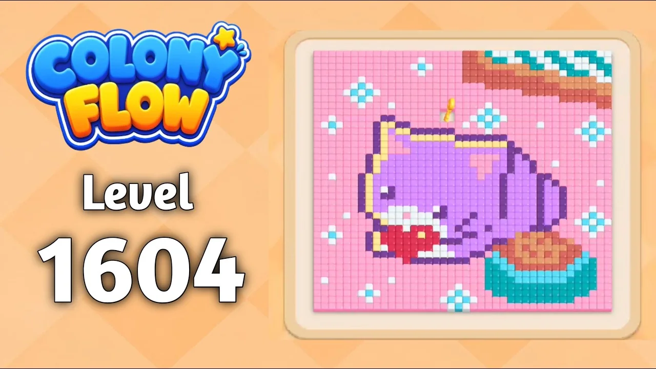 Colony Flow! Level 1604 board