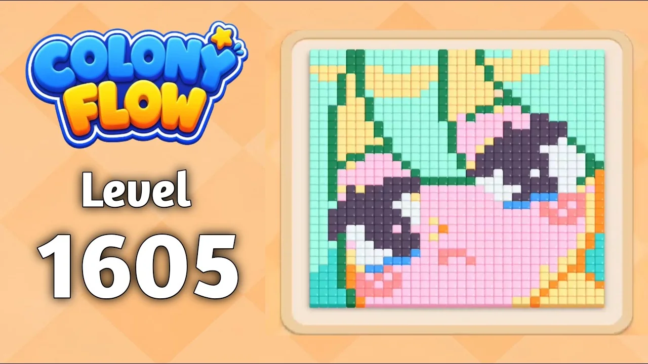 Colony Flow! Level 1605 board