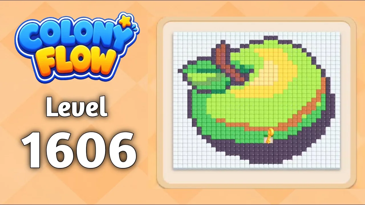 Colony Flow! Level 1606 board