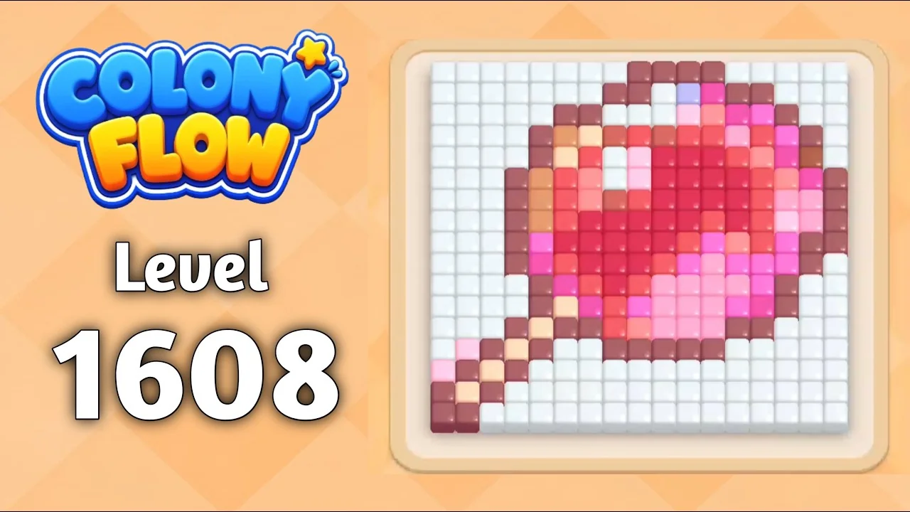 Colony Flow! Level 1608 board