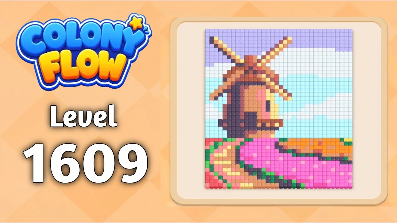 Colony Flow! Level 1609 board