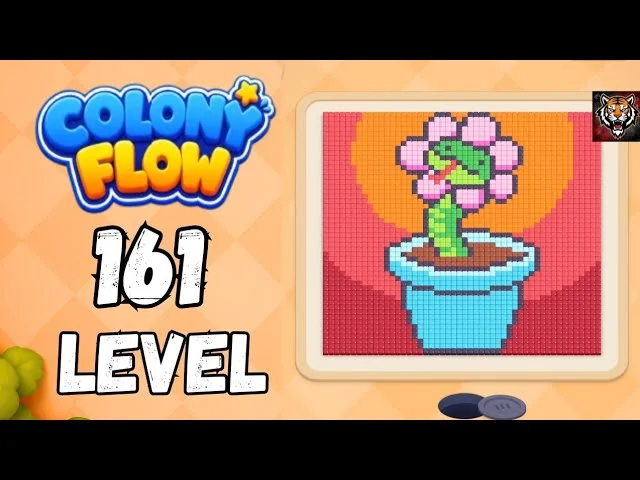 Colony Flow! Level 161 board layout