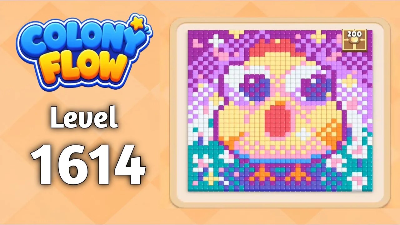 Colony Flow Level 1614 board