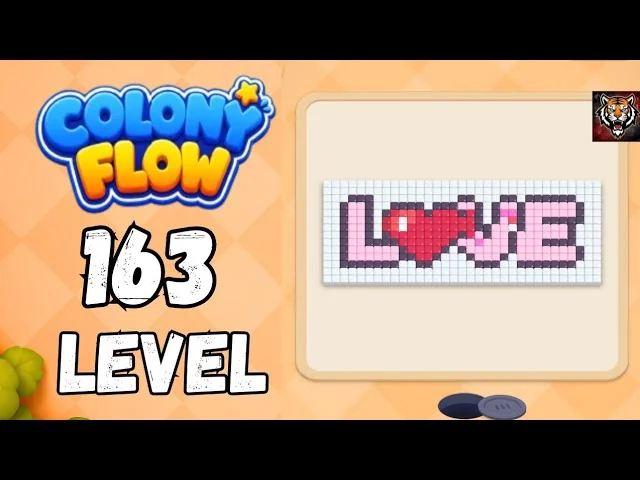 Colony Flow! Level 163 board layout