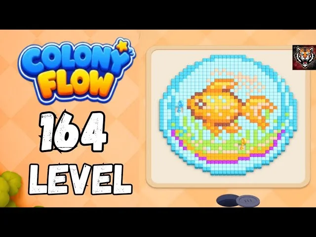 Colony Flow! Level 164 board layout