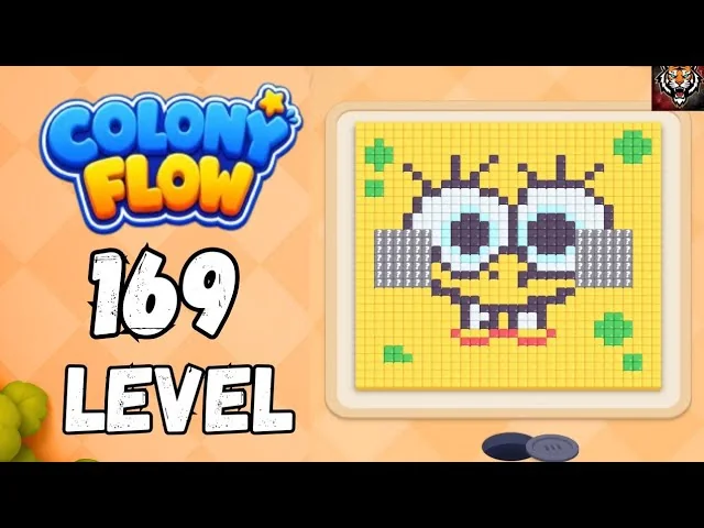 Colony Flow! Level 169 board layout