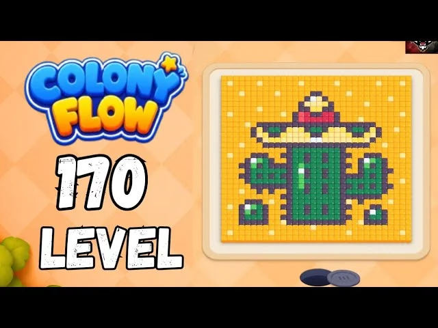 Colony Flow! Level 170 board