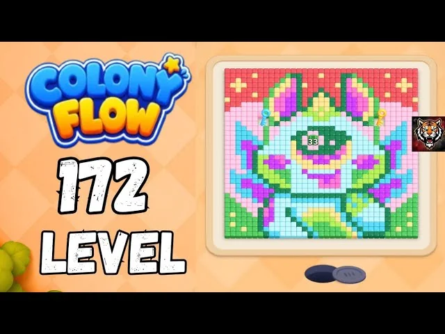 Colony Flow! Level 172 board layout