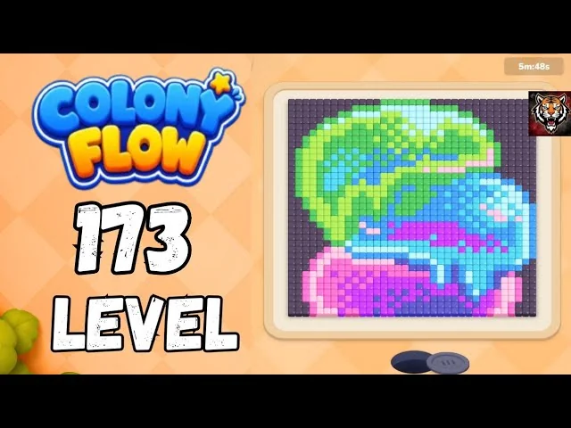 Colony Flow! Level 173 board layout