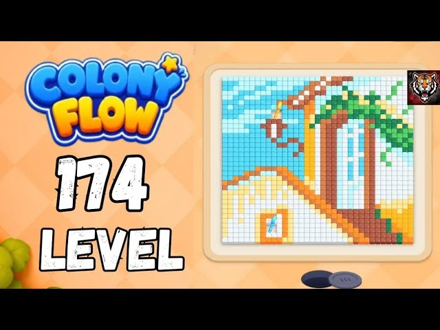 Colony Flow! Level 174 board layout