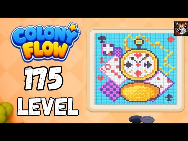 Colony Flow! Level 175 board layout
