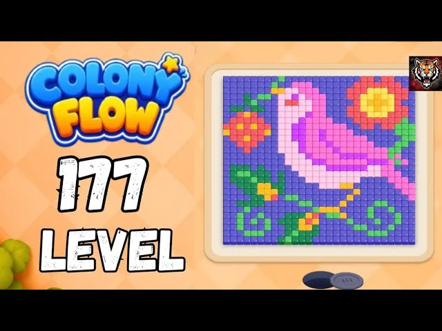 Colony Flow! Level 177 board layout