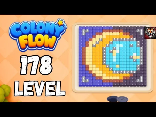 Colony Flow! Level 178 board layout