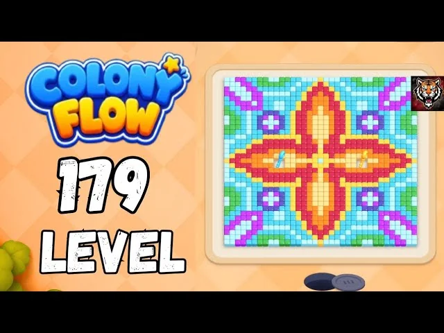 Colony Flow! Level 179 board layout