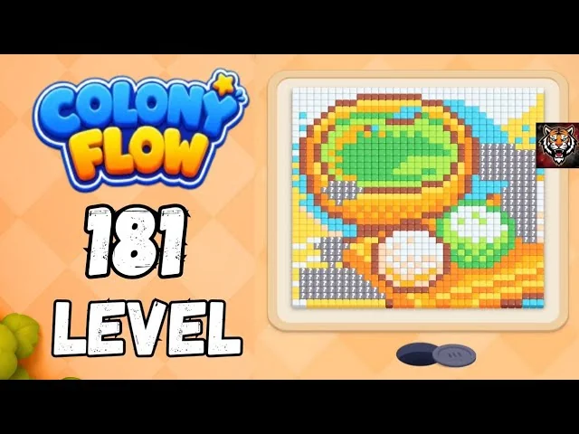 Colony Flow! Level 181 board layout