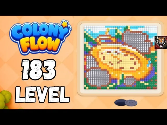 Colony Flow! Level 183 board layout
