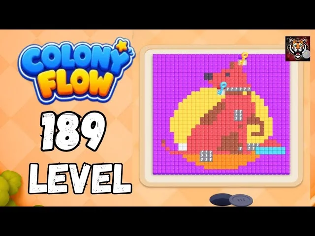 Colony Flow! Level 189 board layout