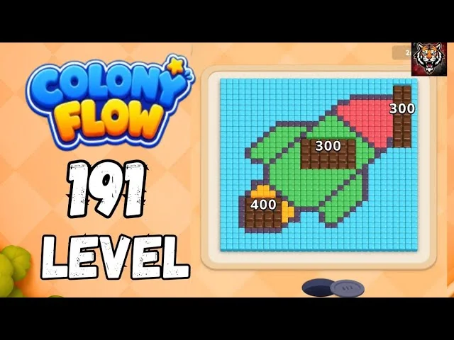 Colony Flow! Level 191 board layout