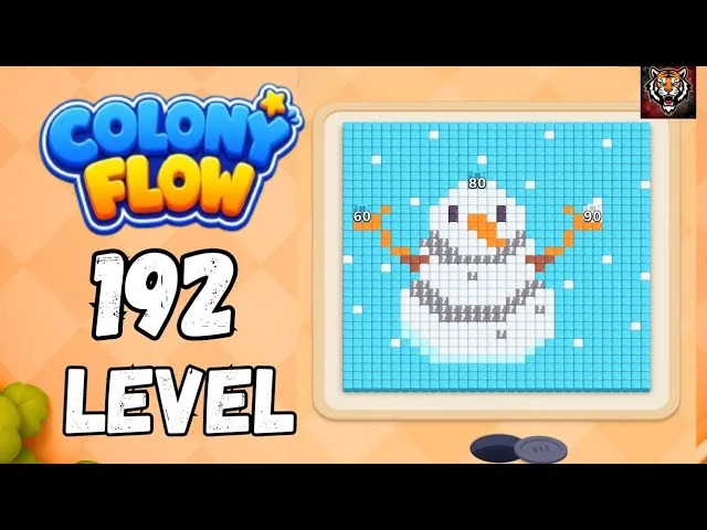 Colony Flow! Level 192 board layout