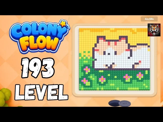Colony Flow! Level 193 board layout