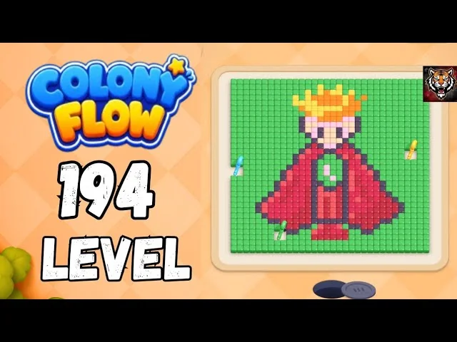 Colony Flow! Level 194 board layout
