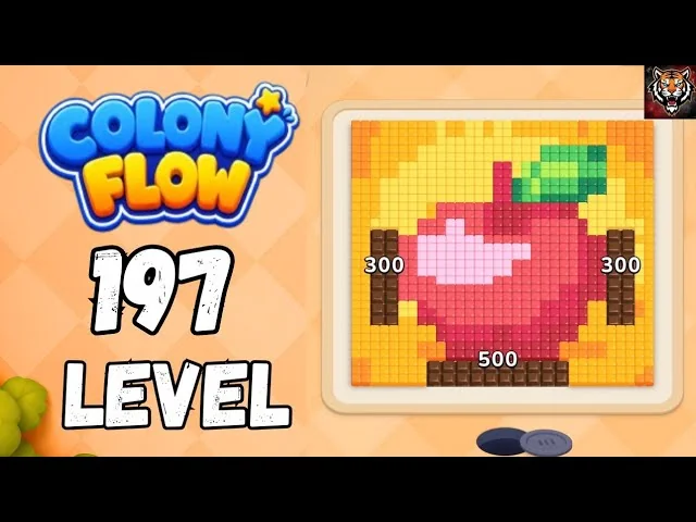 Colony Flow! Level 197 board layout