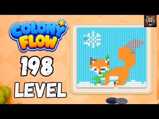 Colony Flow! Level 198 board layout