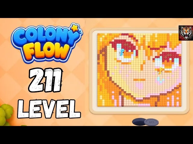 Colony Flow! Level 211 board layout