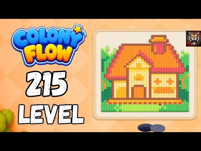 Colony Flow! Level 215 board layout