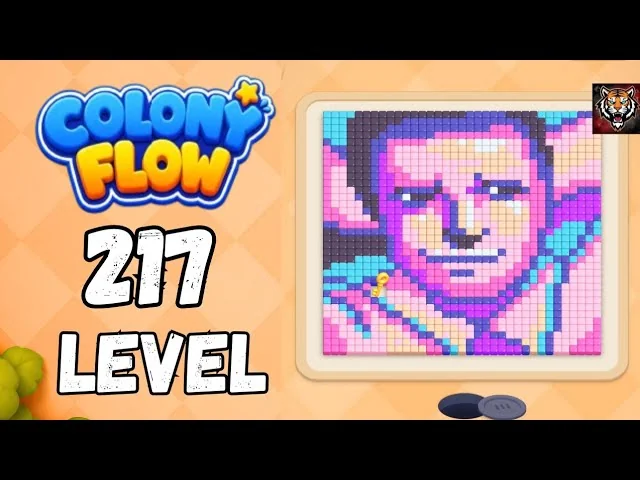 Colony Flow! Level 217 board layout
