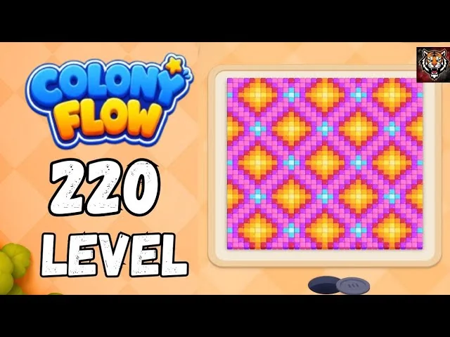 Colony Flow! Level 220 board layout