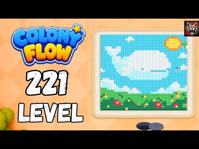 Colony Flow! Level 221 board layout