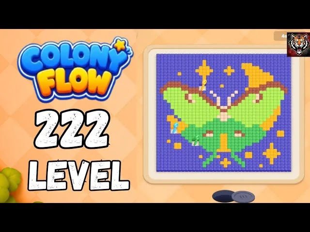 Colony Flow! Level 222 board layout