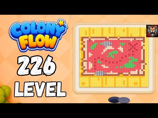 Colony Flow! Level 226 board layout