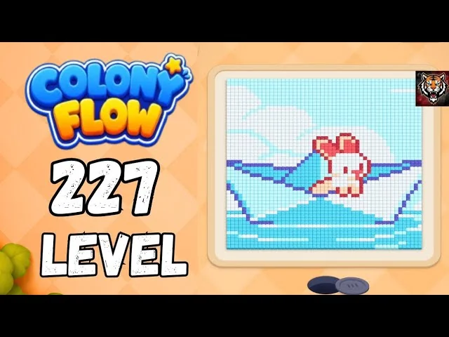 Colony Flow! Level 227 board layout