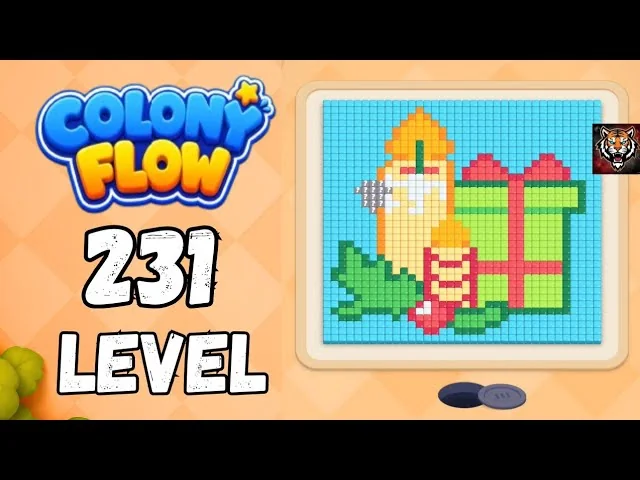Colony Flow! Level 231 board layout