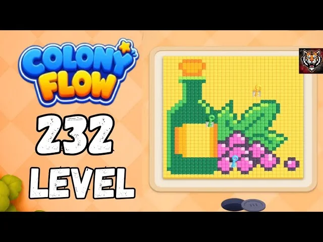 Colony Flow! Level 232 board layout