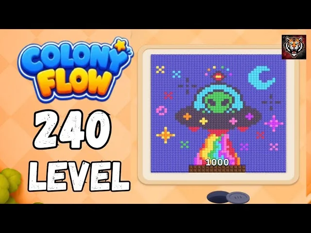Colony Flow! Level 240 board layout