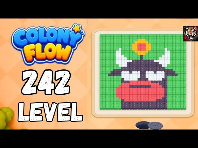 Colony Flow! Level 242 board layout