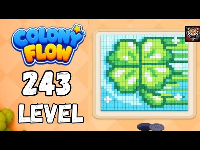 Colony Flow! Level 243 board layout