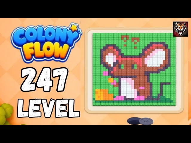 Colony Flow! Level 247 board layout