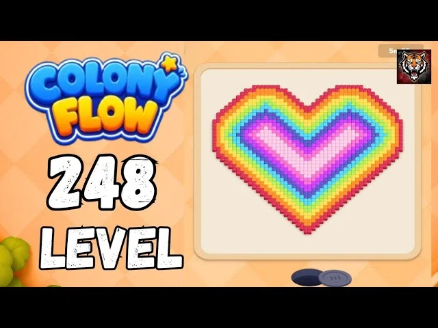 Colony Flow! Level 248 board layout